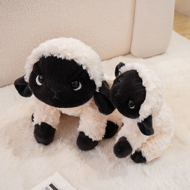 Plush sheep, comfort doll, stuffed animal