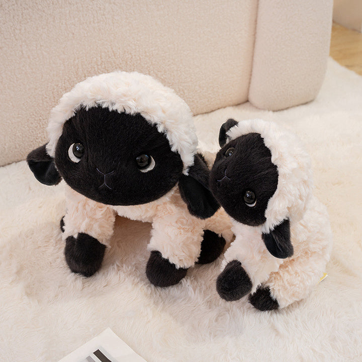 Plush sheep, comfort doll, stuffed animal