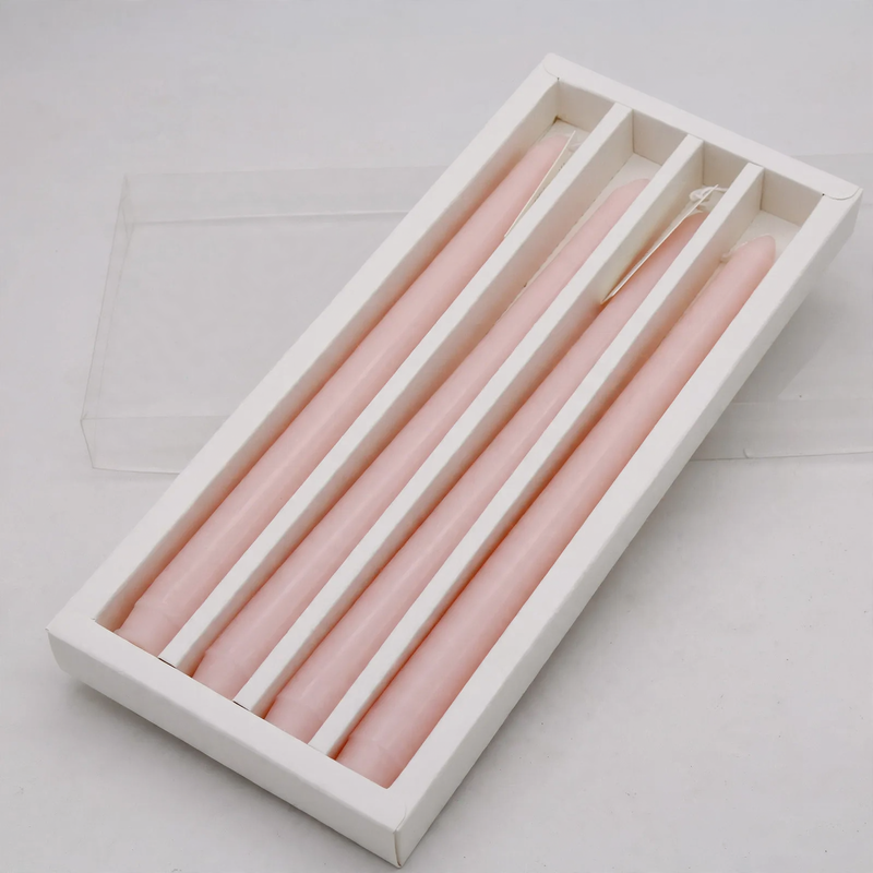 Colored glass candle holders, Nordic design