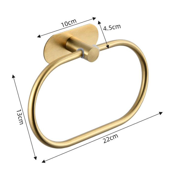 Stainless steel wall hooks, adhesive, bathroom and kitchen