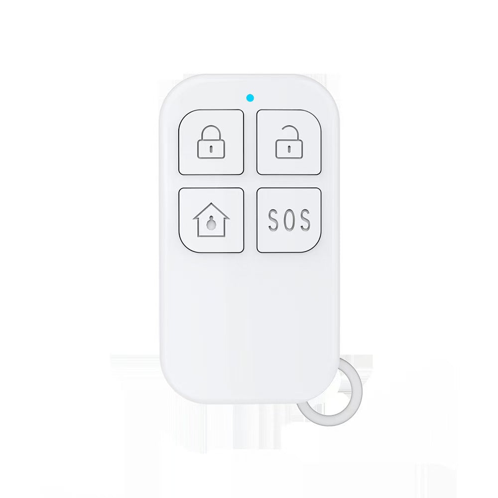 Alarm system with 7-inch touch screen, WiFi+4G