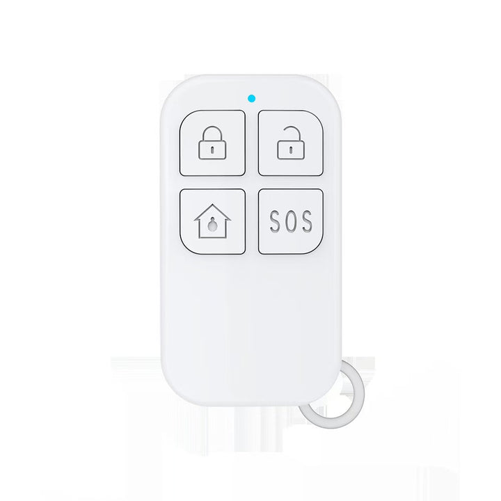 Alarm system with 7-inch touch screen, WiFi+4G