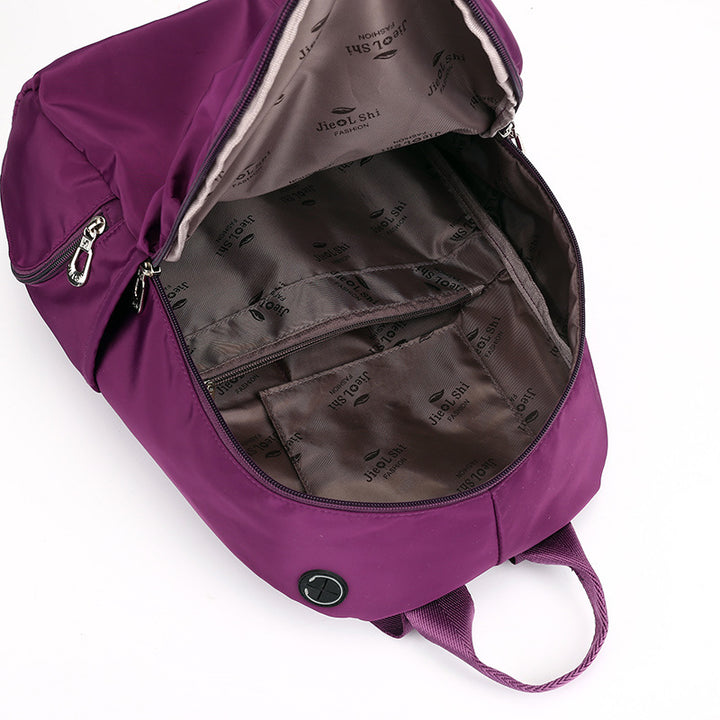 Backpack with drink compartment, nylon, back load balance