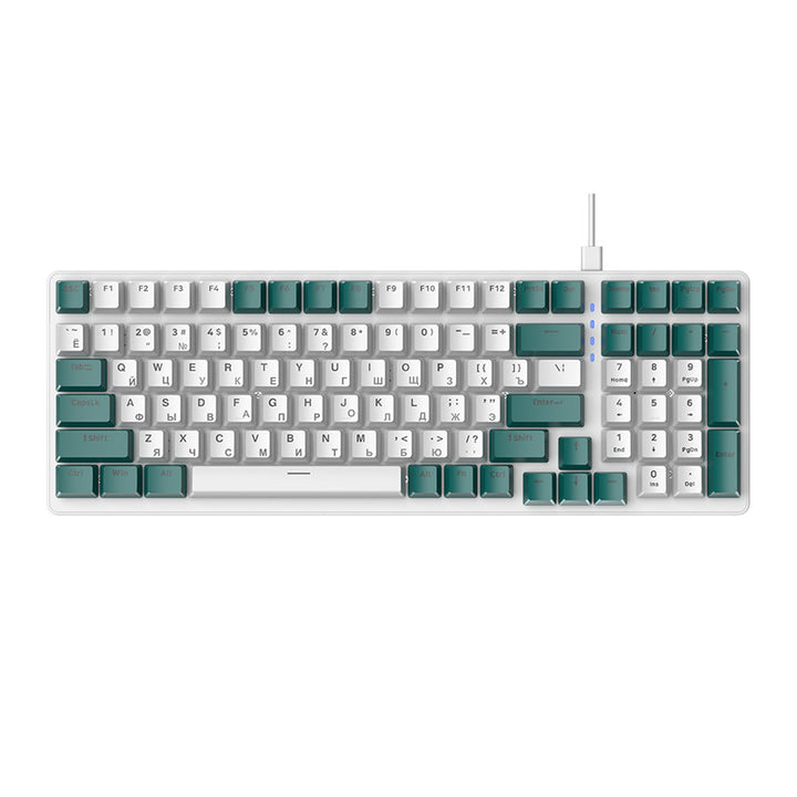 Mechanical keyboard with Cyrillic layout
