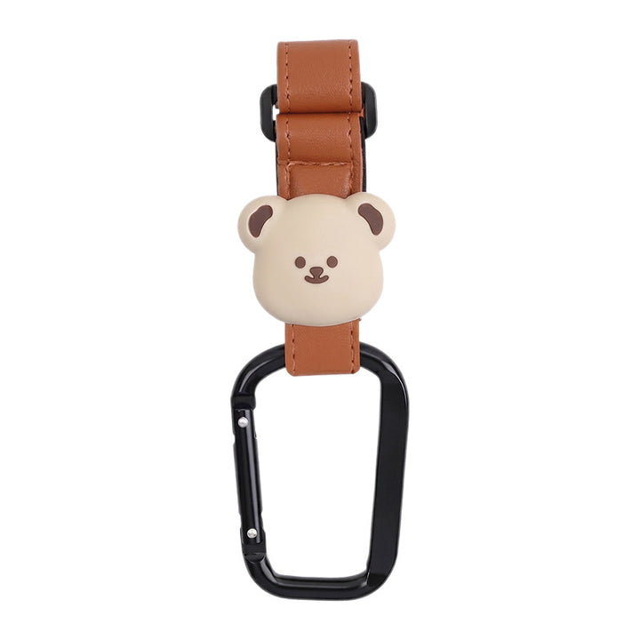 Aluminum stroller hook