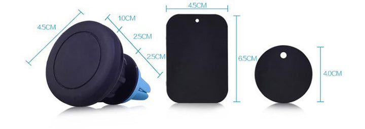 Magnetic Car Phone Mount made of Aluminum