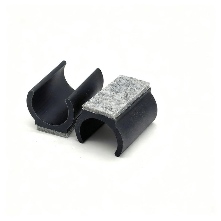 U-shaped furniture glides with felt pad