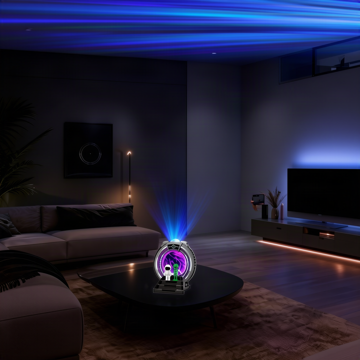 Aurora projection light with Bluetooth and white noise