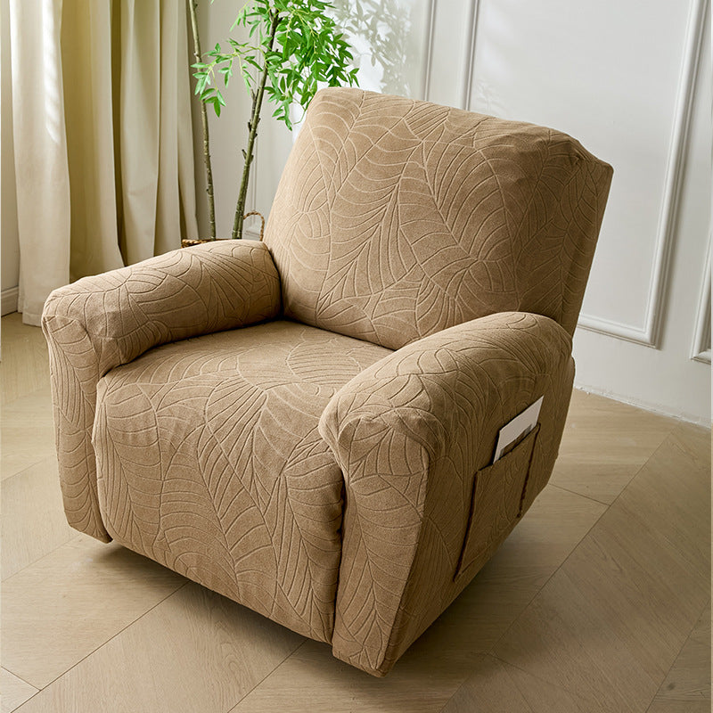 Sofa cover, elastic, geometric pattern