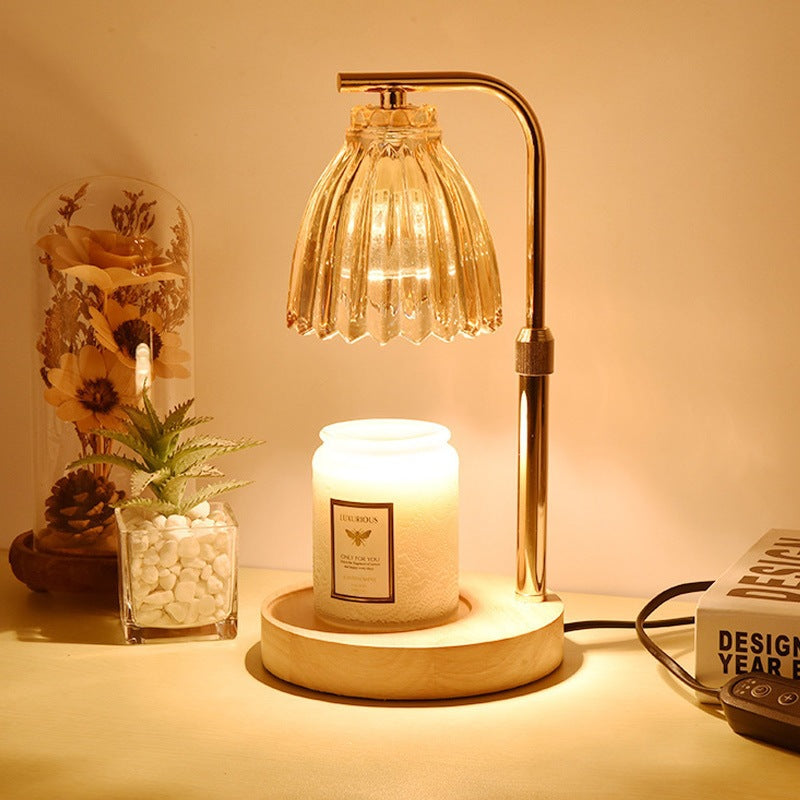 Wax melt fragrance lamp with dimmer function