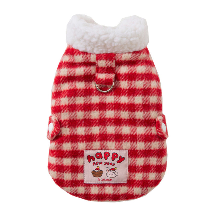 Padded dog vest for small dogs