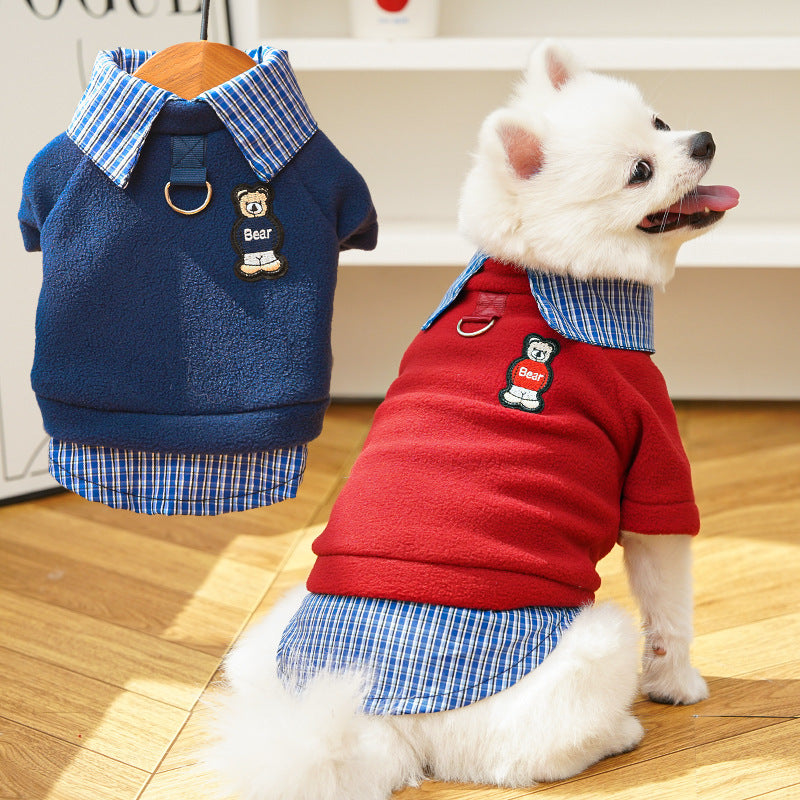 Fleece Shirt for Cats and Small Dogs
