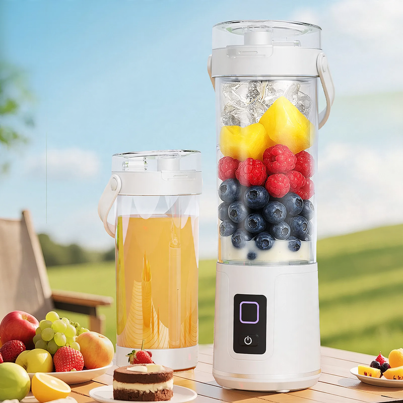 Portable juicer, 400 ml, with LED or display