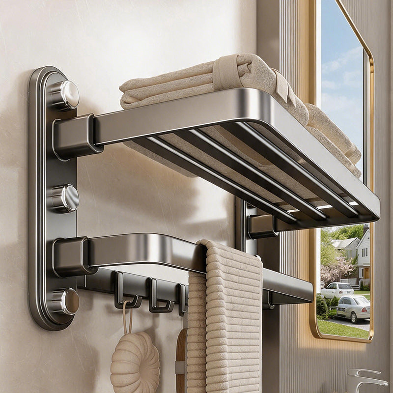 Towel holder without drilling, suction cup mounting