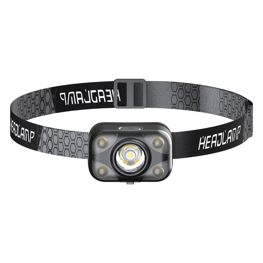 LED-Headlamp USB Charging with Sensor