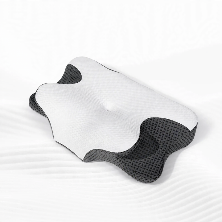 Butterfly shape neck support pillow made of memory foam