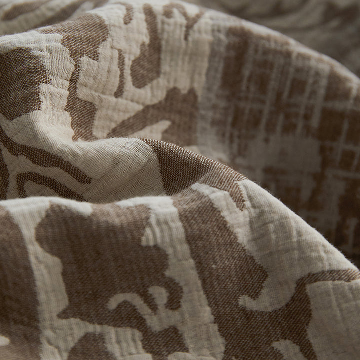 Bedding set cotton, vintage style, 4-piece