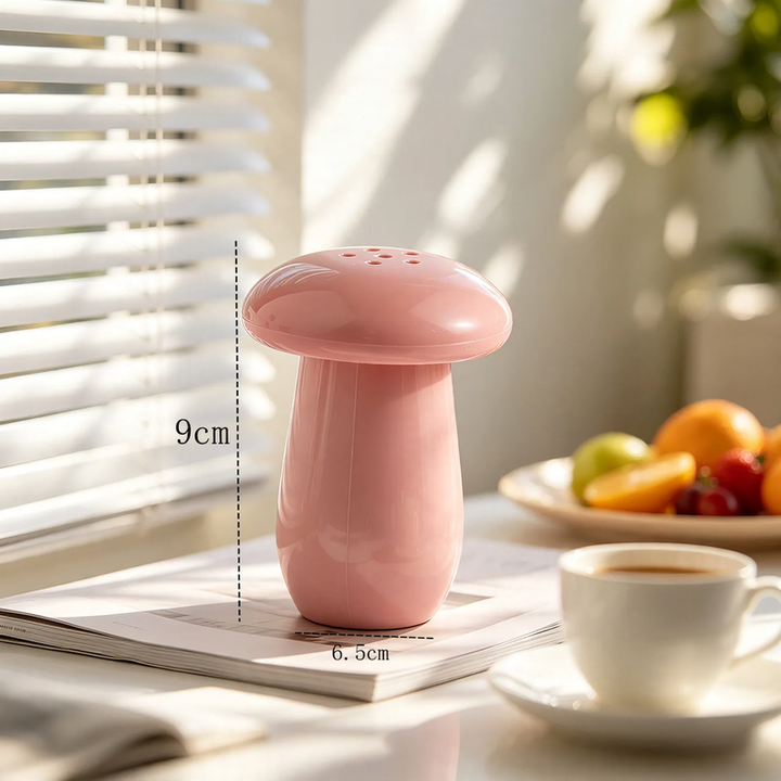 Mushroom-Toothpick-Holder, Macaron-Design
