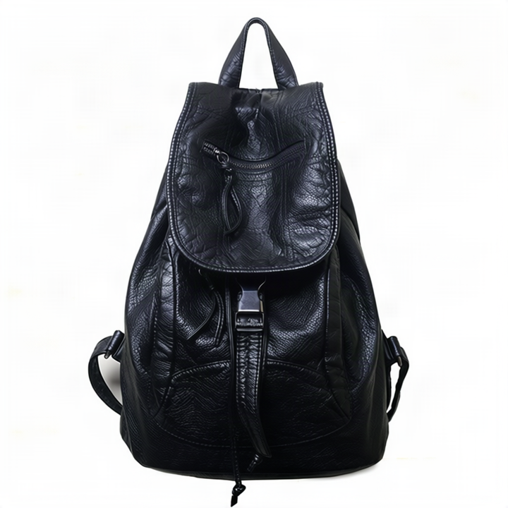 Double shoulder bag made of PU material