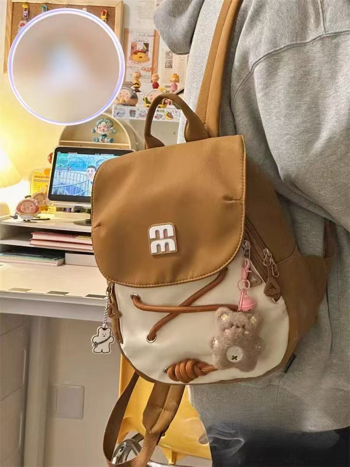 Light backpack for school and everyday, expandable