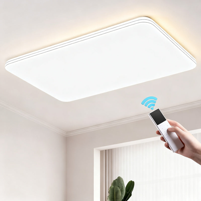 LED ceiling light round 40 cm, modern, dimmable