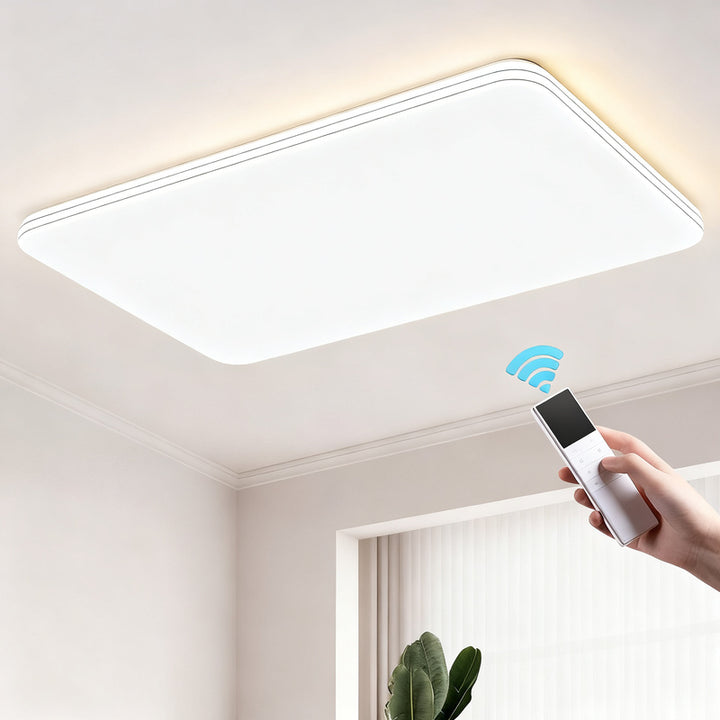 LED ceiling light round 40 cm, modern, dimmable