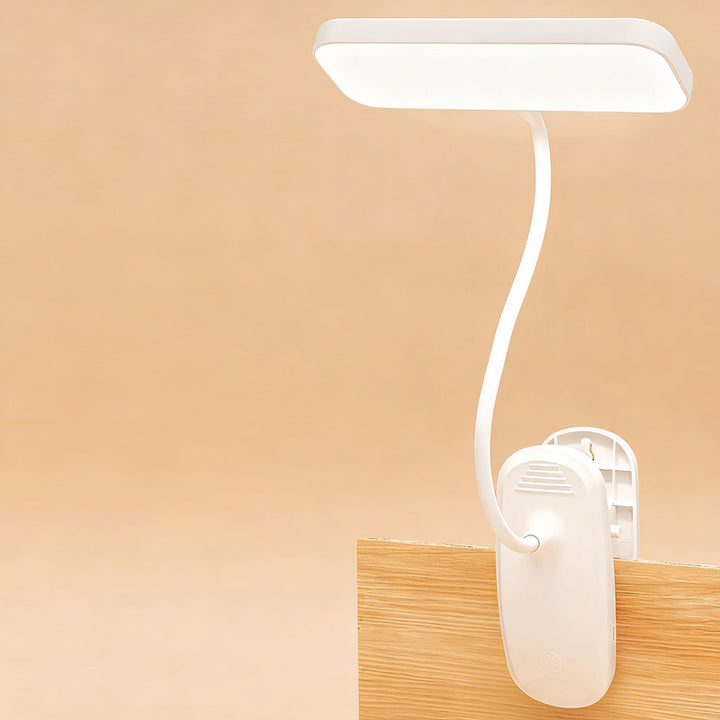 LED clamp light with support function