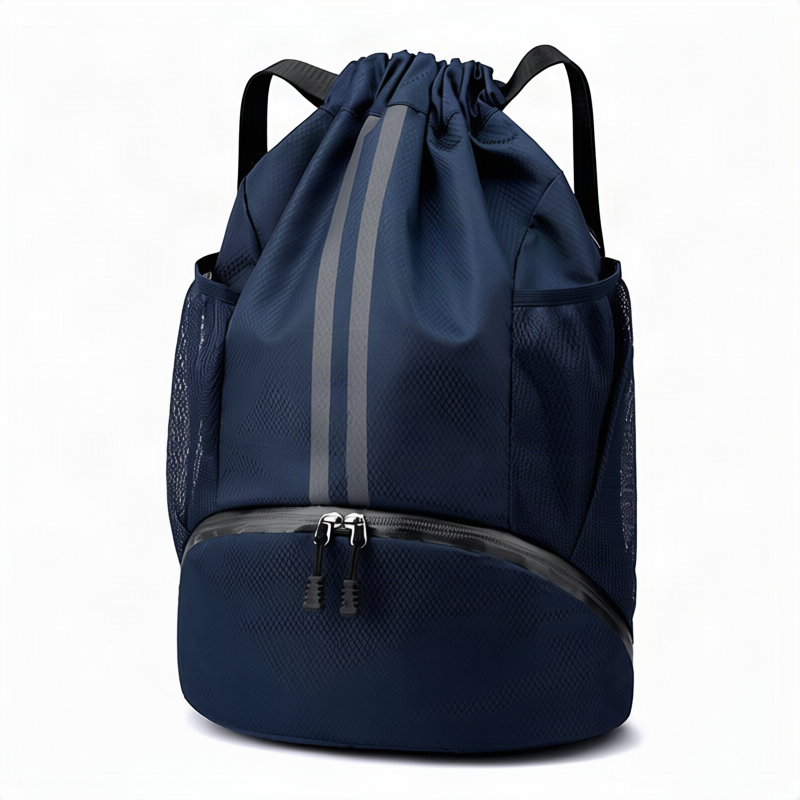 Sporty backpack with dry compartment, 20-35 L