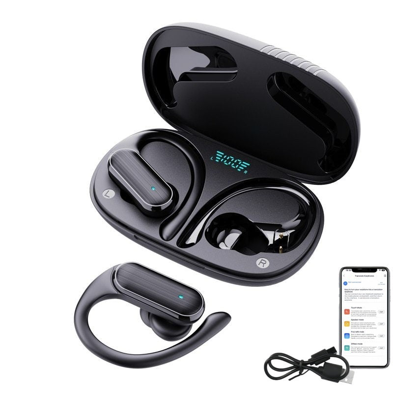Bluetooth headphones with AI real-time translation M8