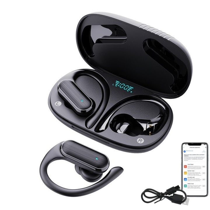Bluetooth headphones with AI real-time translation M8