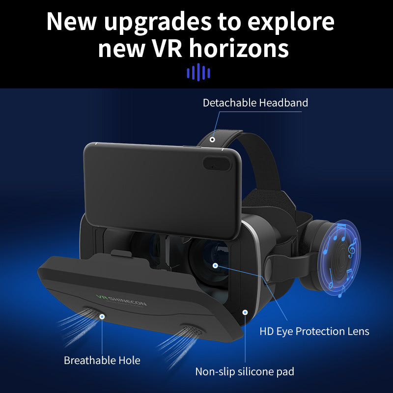 VR Glasses for Smartphone Games and Videos