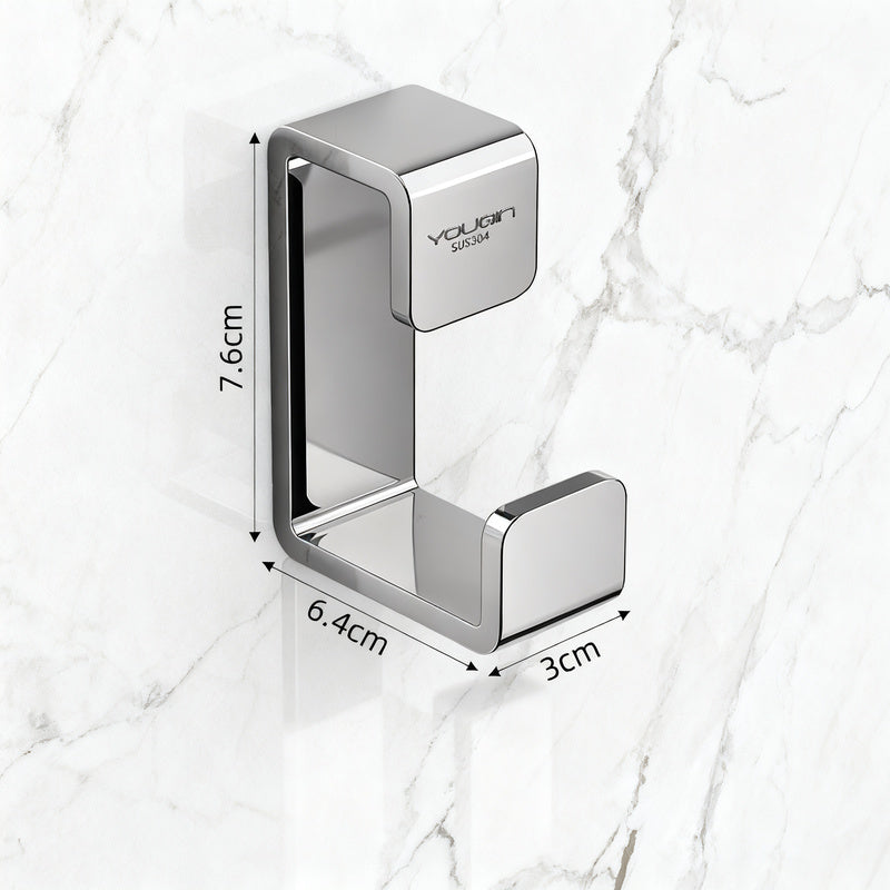 Stainless steel hanging hooks for sinks