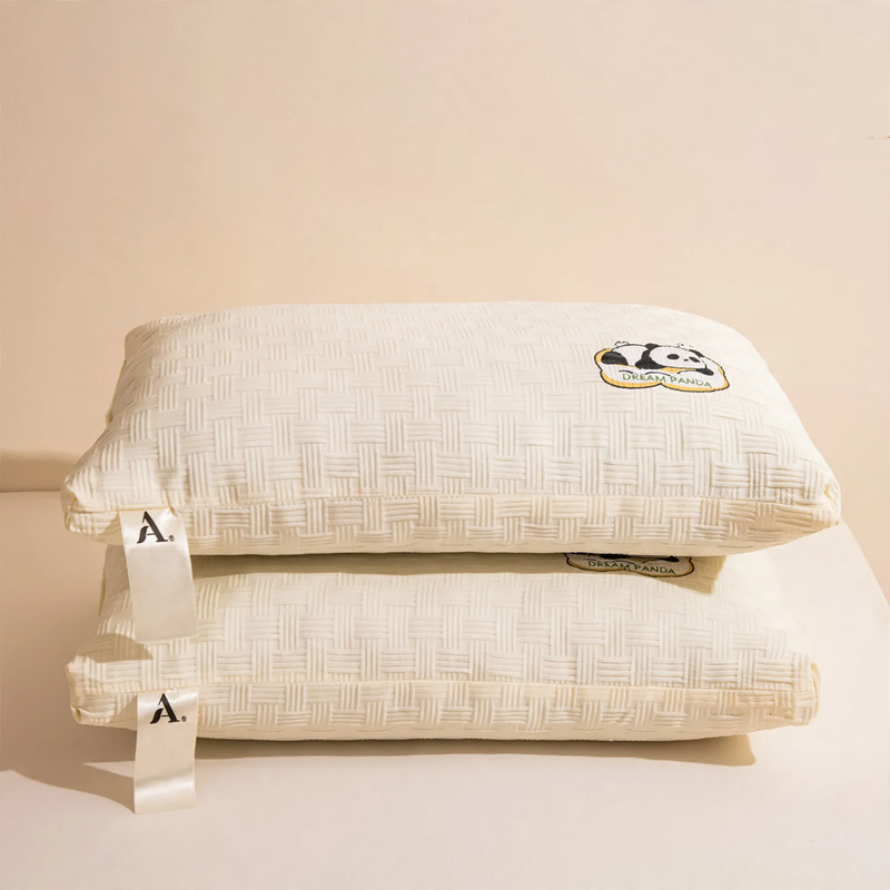 Pillow with soy fiber, waffle pattern, 48×74 cm