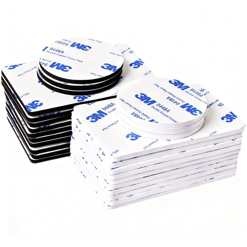Foam double-sided adhesive tape, round