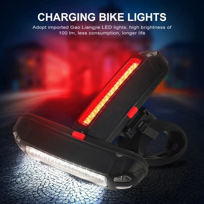 USB Bicycle Tail Light with LED