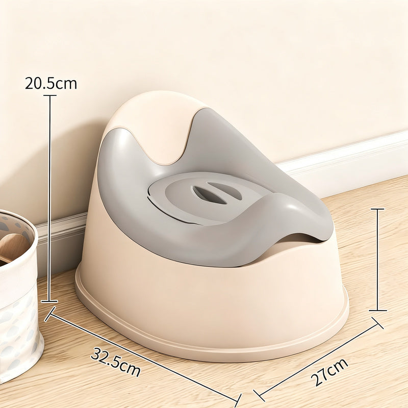 Child potty made of plastic