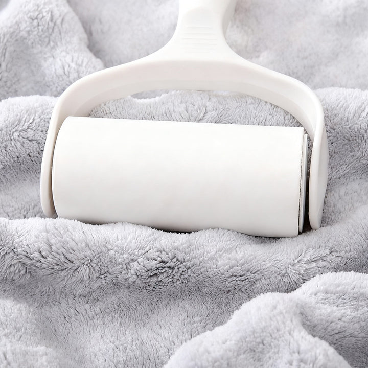 Bath towel and hand towel made of coral fleece