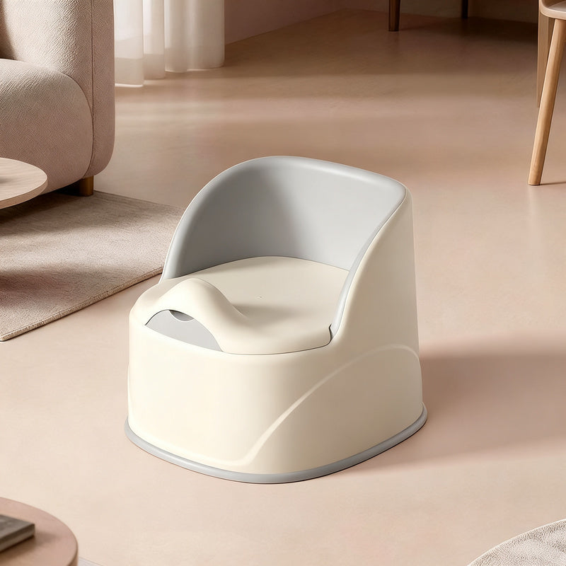 Child potty made of plastic