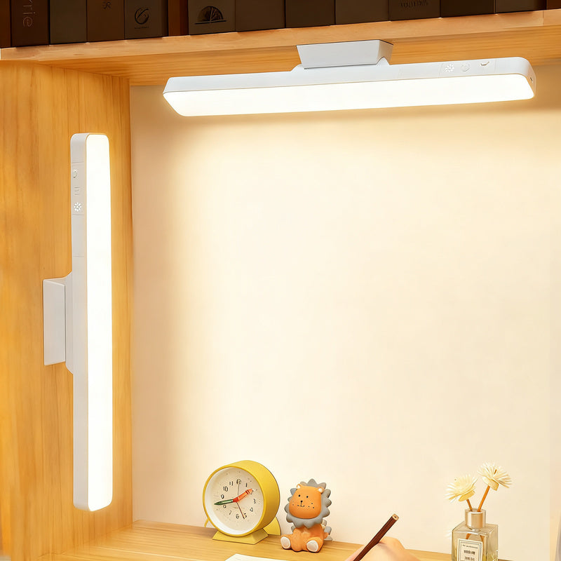 LED desk lamp with magnetic holder