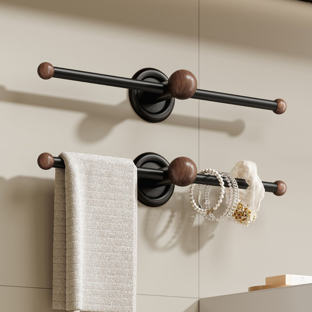 Towel holder made of steel, 30 cm