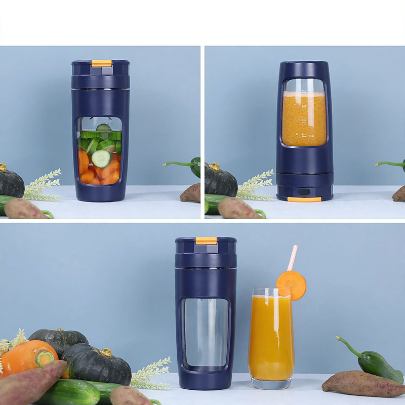 Portable juicer, 7.4 V, with ice breaking function