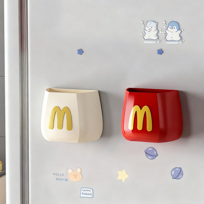 Magnetic closure clips for food bags