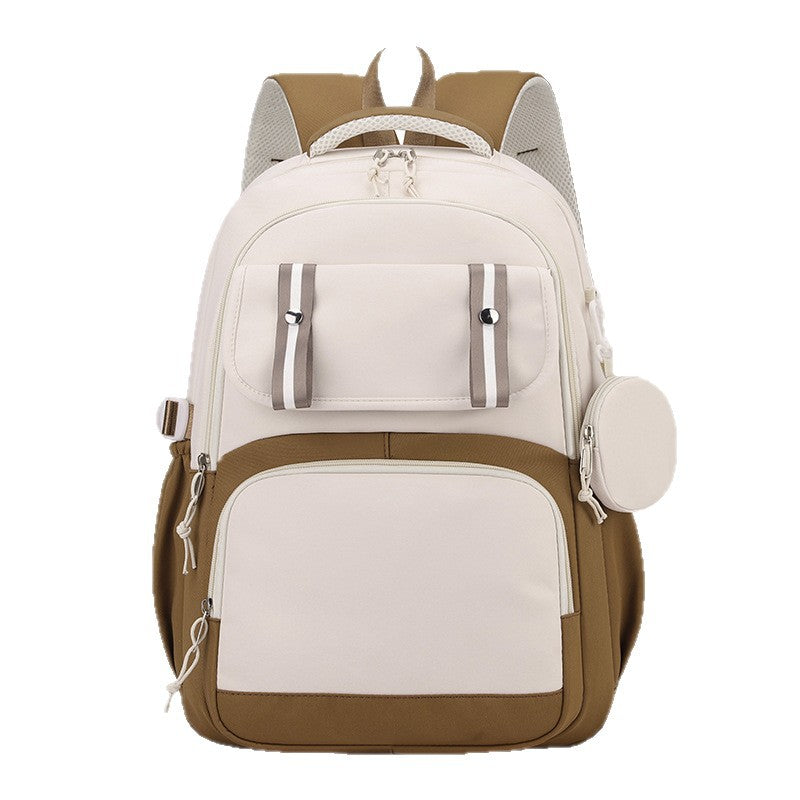 Student backpack, lightweight, back-friendly