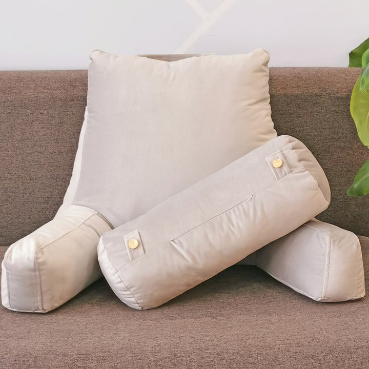 Reading cushions with removable cover, 80 × 67 × 35 cm