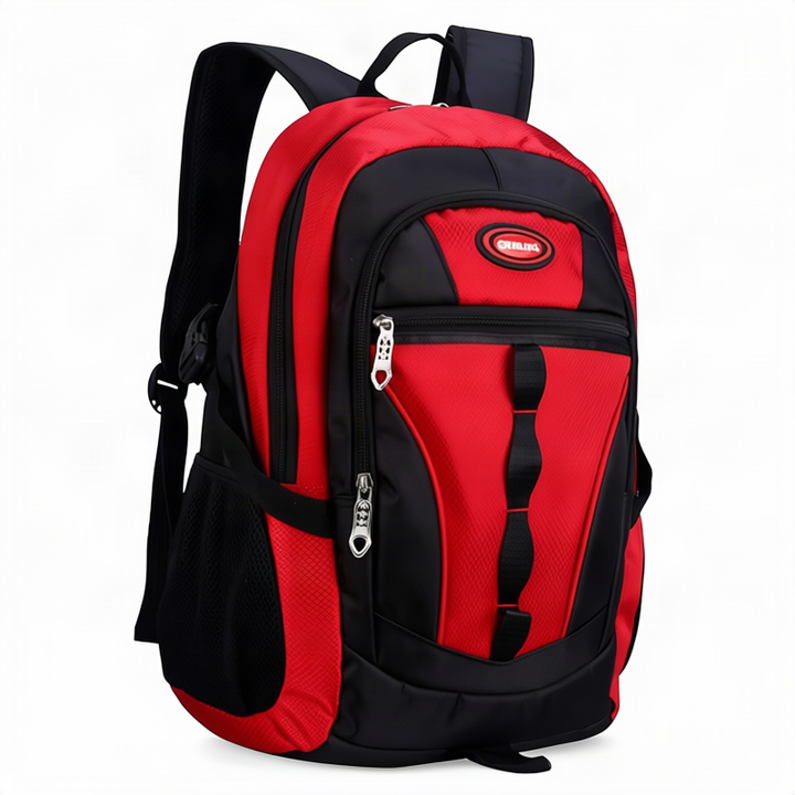 Student backpack, Polyester, Striped pattern