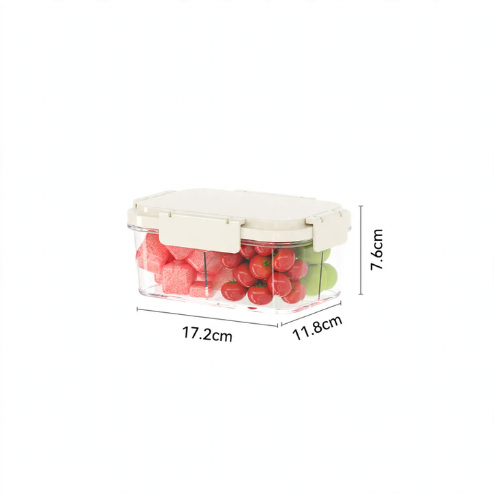 Cooler with ice compartment and partition compartments