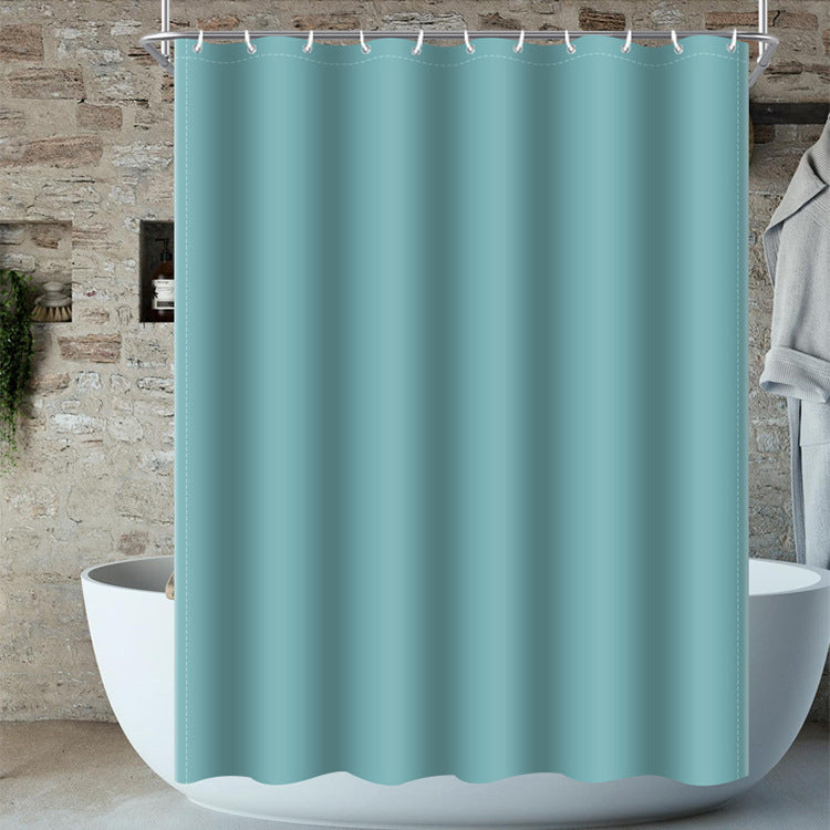 Shower curtain, PEVA, transparent, 80–120 cm