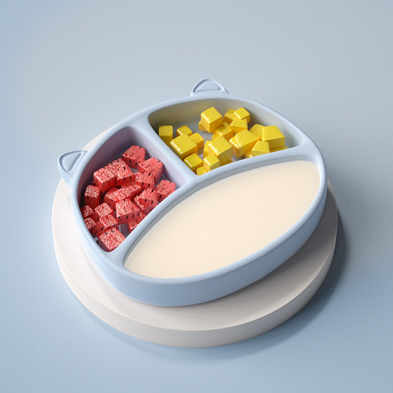 Silicone children's dish set, 6 pieces