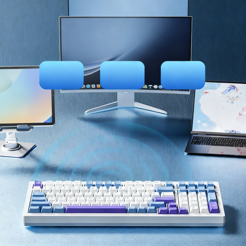 Mechanical keyboard, wireless, T98