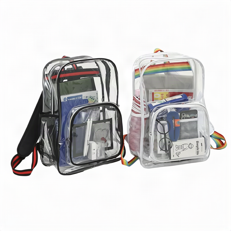 Transparent Backpack, PVC, waterproof